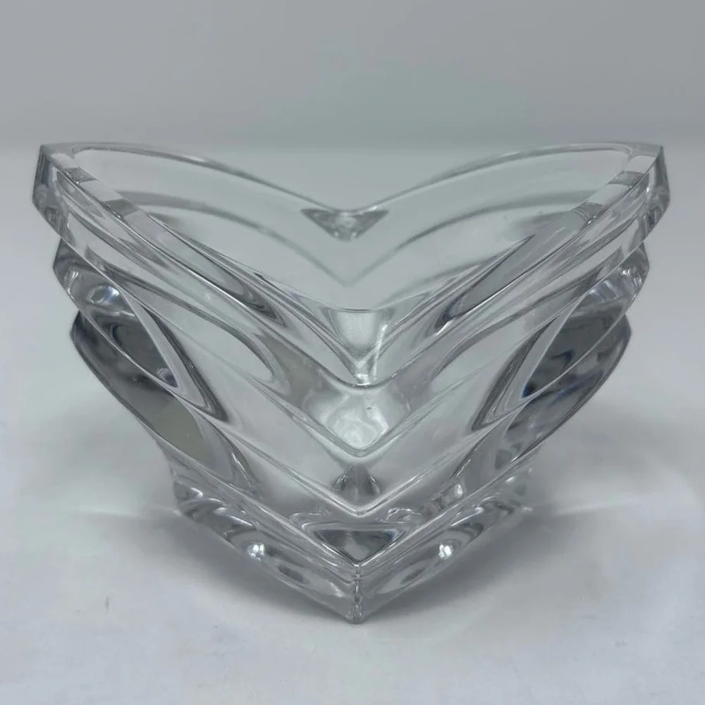 Mikasa Germany Crystal Heavy Candle Holder 5